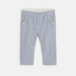 Adaptable striped canvas pants