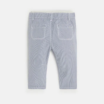 Adaptable striped canvas pants