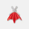 Flat bunny cuddly toy