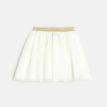 Short sequinned tutu skirt