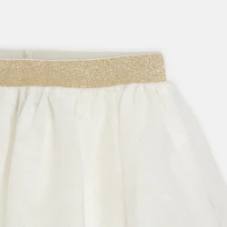 Short sequinned tutu skirt