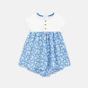 2-in-1 effect dress with bloomers