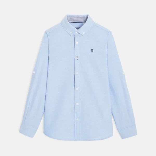 Oxford shirt with an American collar