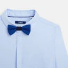 Cotton shirt and bow tie