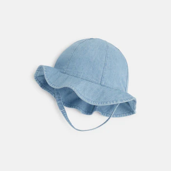 Denim sun hat