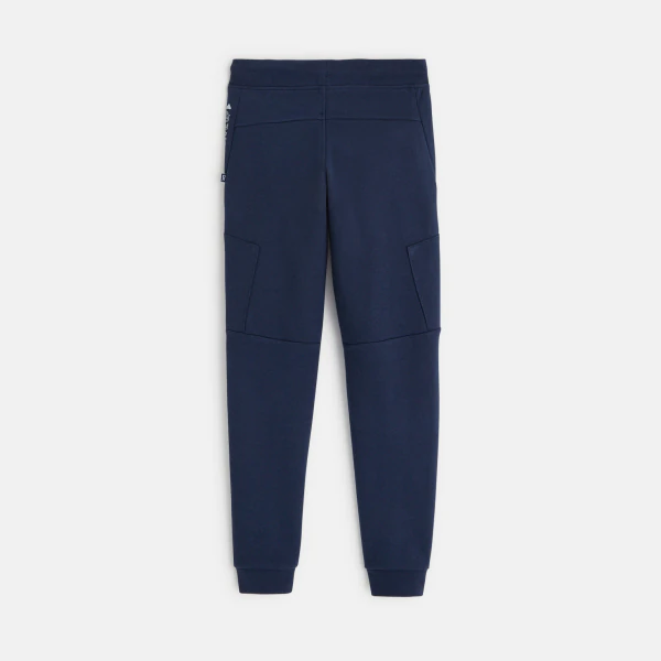 Fleece jogging pants with zip pockets