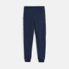 Fleece jogging pants with zip pockets