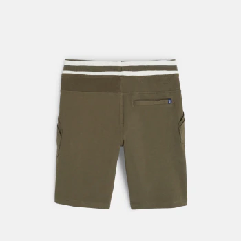 Fleece bermuda shorts