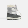 Faux fur-lined snow boots