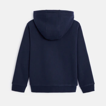 Sherpa fleece-lined sweatshirt