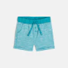 Sharks T-shirt and thin stripe effect shorts