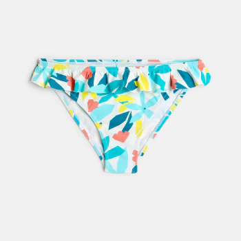 Printed swimsuit bottoms