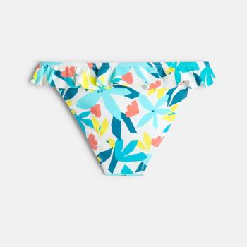 Printed swimsuit bottoms