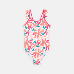 One-piece printed swimsuit