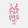 One-piece printed swimsuit