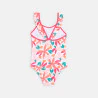 One-piece printed swimsuit