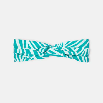 Printed jersey headband