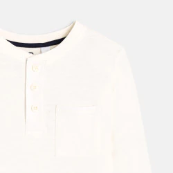 Boys' white button-down...