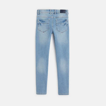 Faded skinny fit jeans