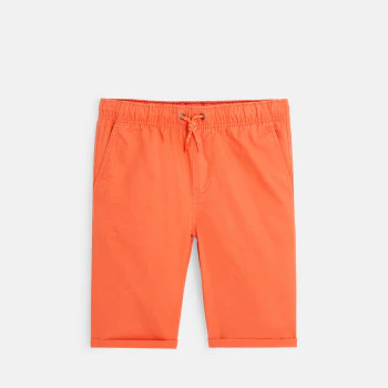 Canvas bermuda shorts