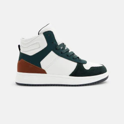 Boys' green high-top...