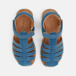 Multi-strap leather sandal...