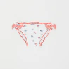 Swim briefs with printed fish