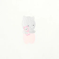 Newborn pink cat bodysuit...