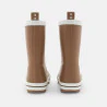 Boys' brown lined rain boots