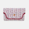 Newborns' pink floral travel changing mat