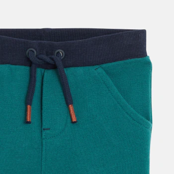 Baby boys' green joggers