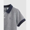 Pique cotton polo shirt