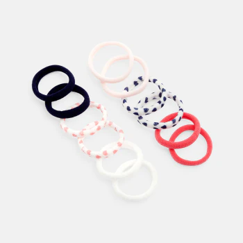 Fancy foam elastic band (set of 12)