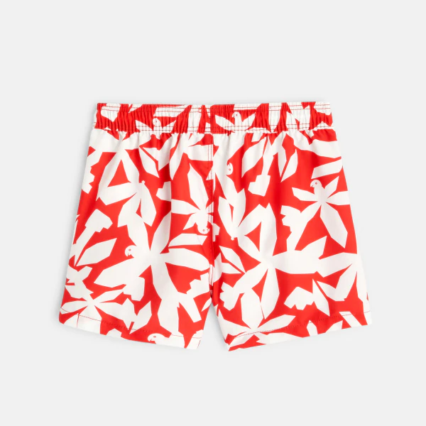 Printed bathing shorts