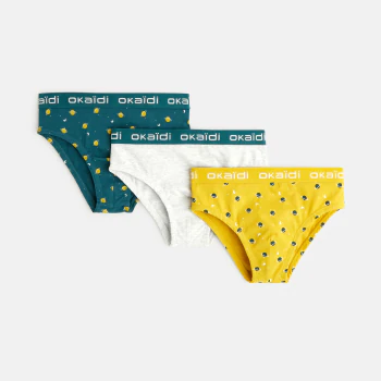 Printed briefs (set of 3)