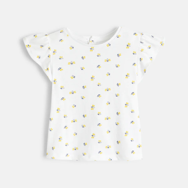 Bee print T-shirt