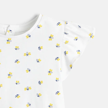 Bee print T-shirt