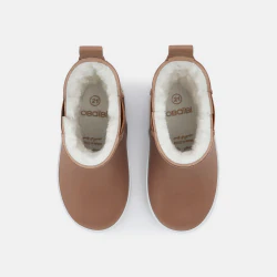 Baby girls' beige lined...