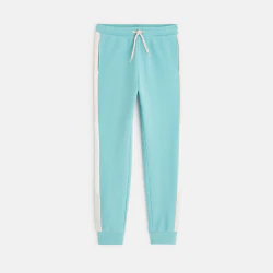 Blue fleece jogging suit