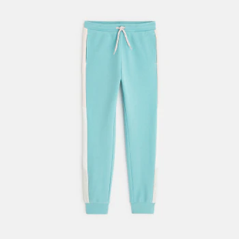 Blue fleece jogging suit