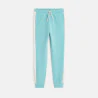 Blue fleece jogging suit