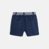 Linen and cotton shorts