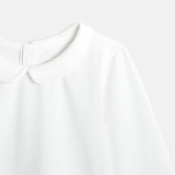 Plain Peter Pan collar T-shirt