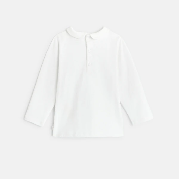 Plain Peter Pan collar T-shirt