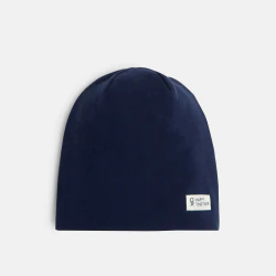 Plain-colored polar fleece cap