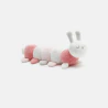 Plush caterpillar rattle