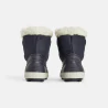 Faux fur-lined snow boots