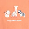 Embossed savannah animals T-shirt