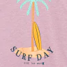 T-shirt with placement print motif