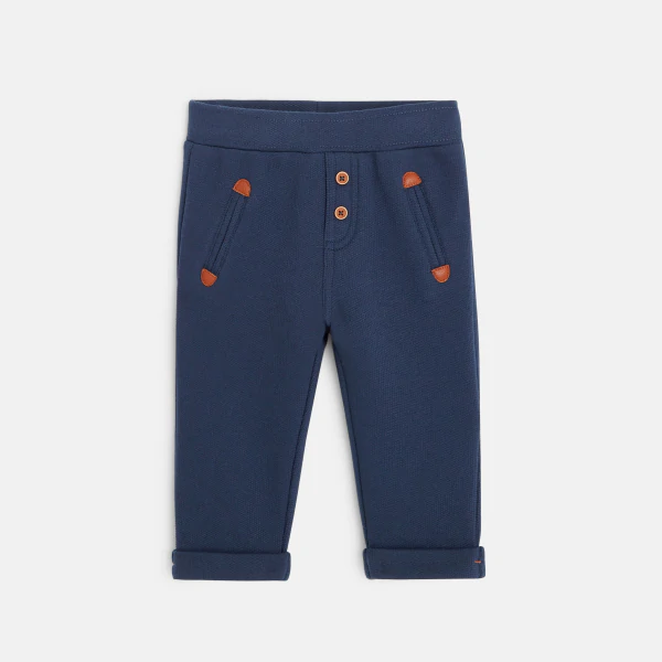 Colorful organic cotton fleece jogpants